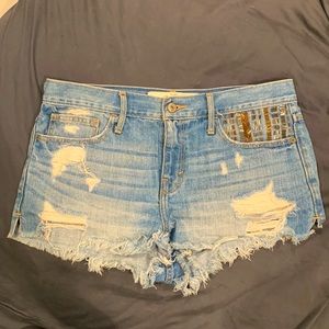Abercrombie Jean Shorts